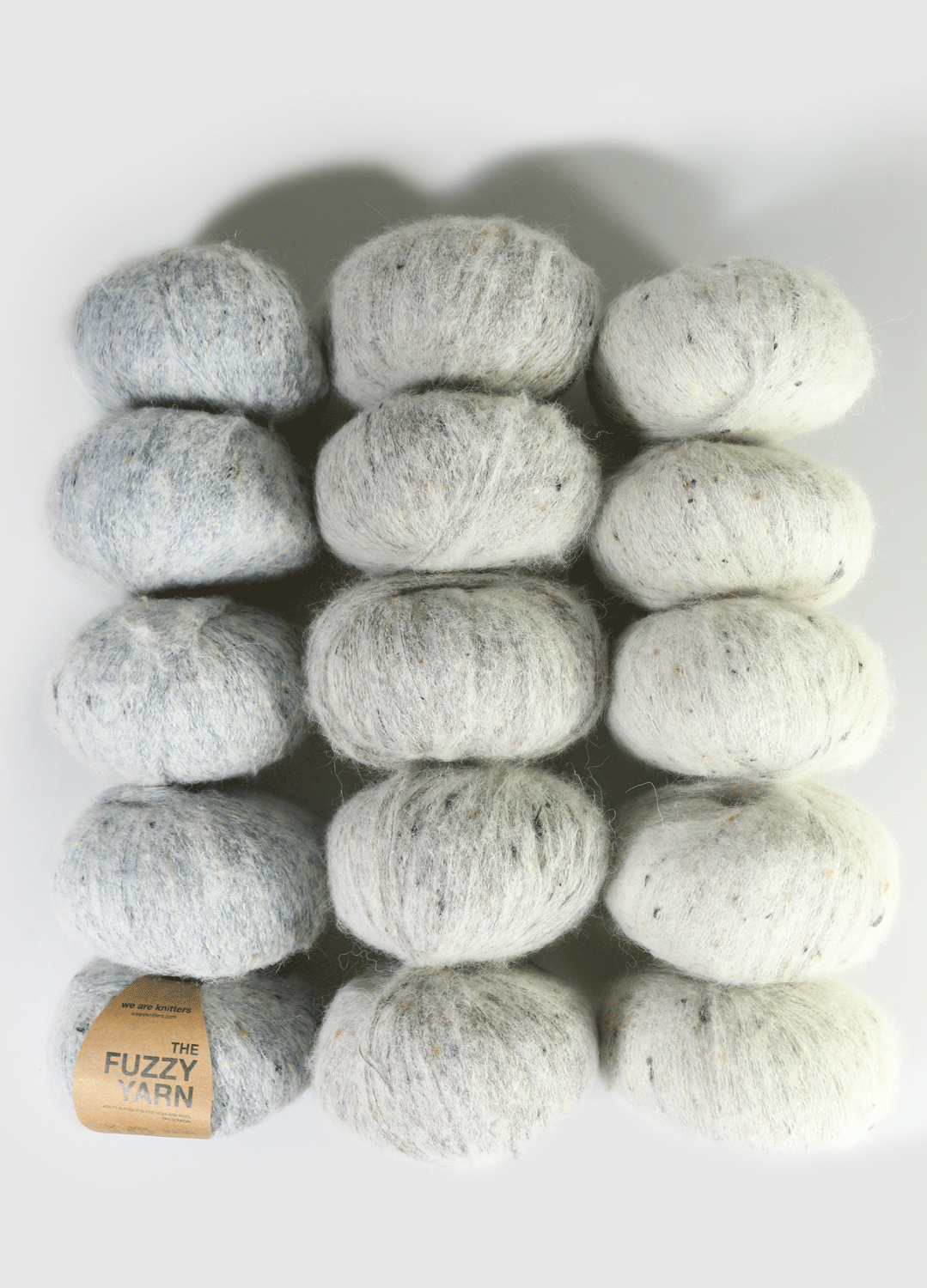 15 Pack of Fuzzy Yarn Balls