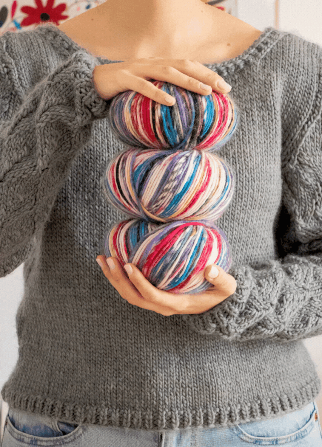 5 Pack of Petite Wool Yarn Balls - Outlet Edition