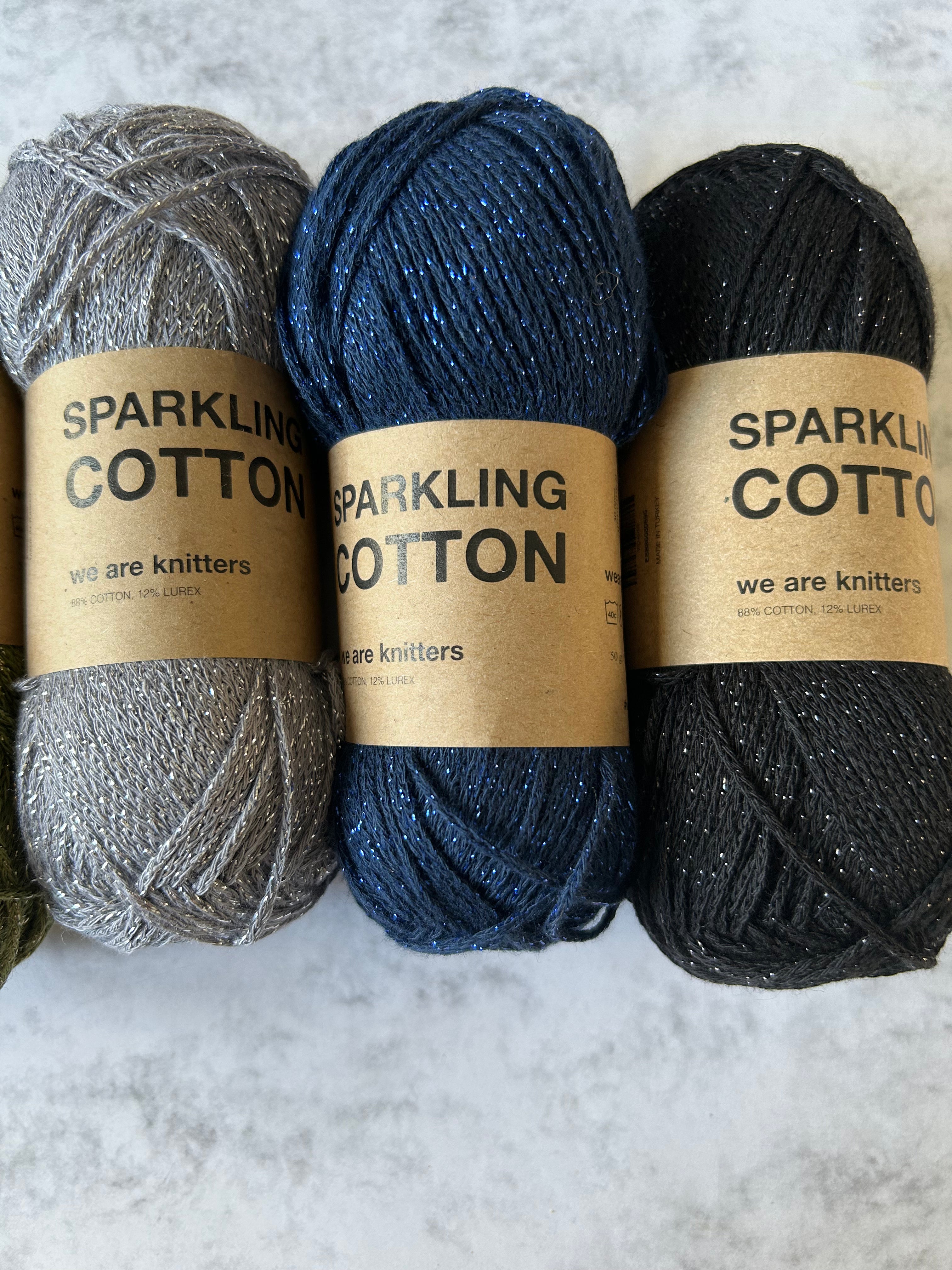 Sparkling Cotton Navy - Last Units
