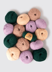 15 Pack of Petite Wool Yarn Balls