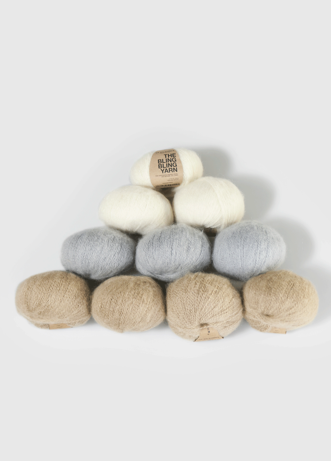 10 Pack of Bling Bling Yarn Balls - Outlet Edition