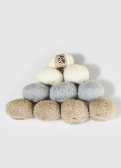 10 Pack of Bling Bling Yarn Balls - Outlet Edition
