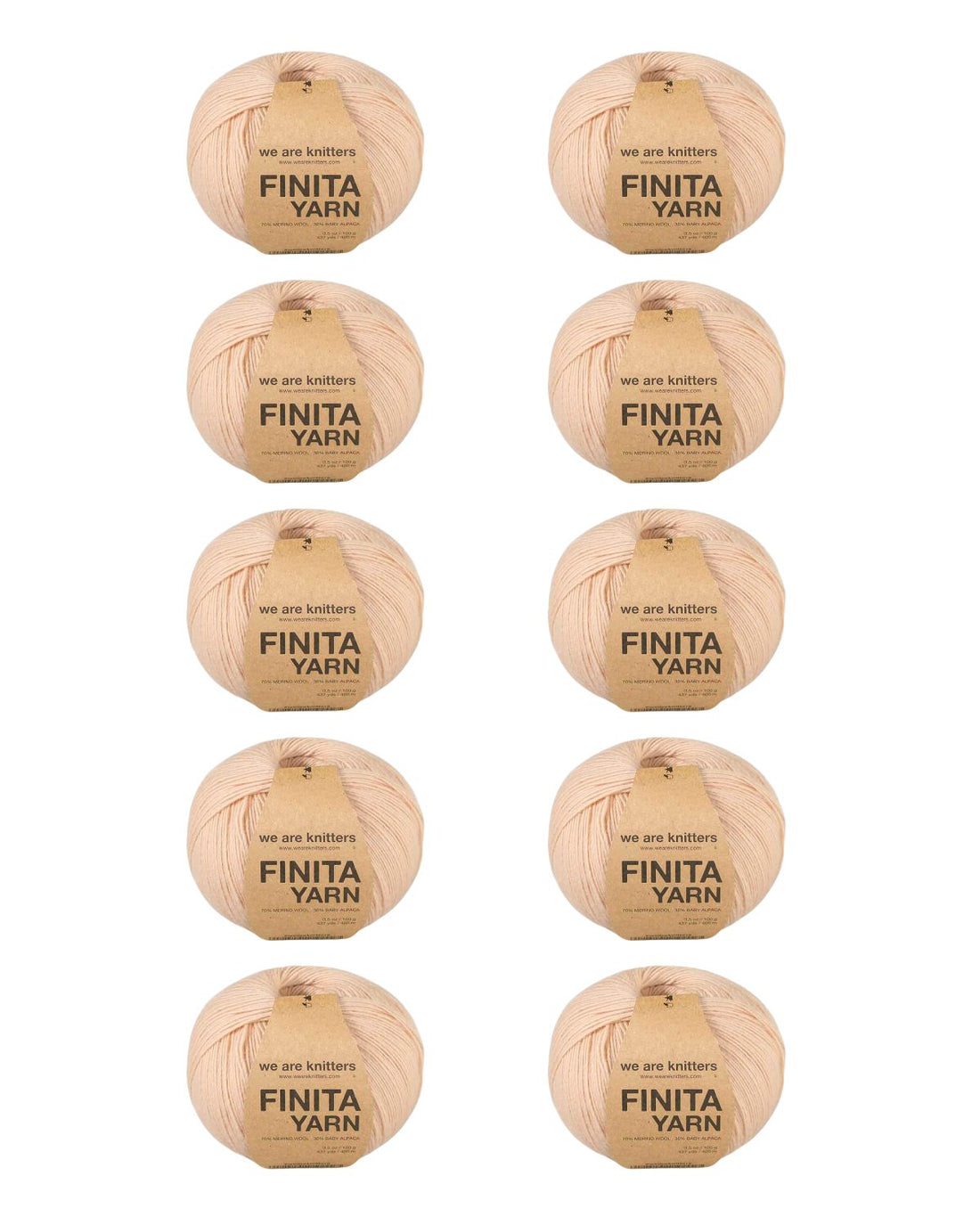 10 Pack of Finita Yarn Balls - Outlet Edition