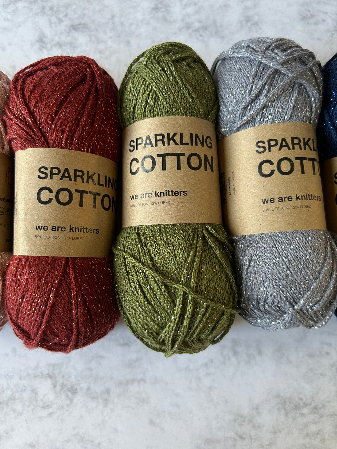 Sparkling Cotton Navy - Last Units