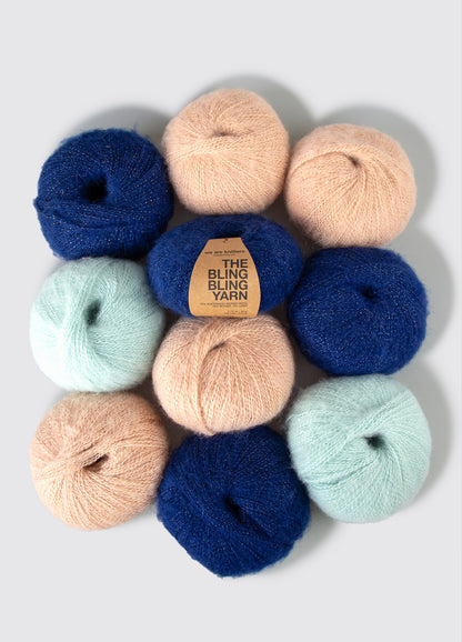 10 Pack of Bling Bling Yarn Balls - Outlet Edition